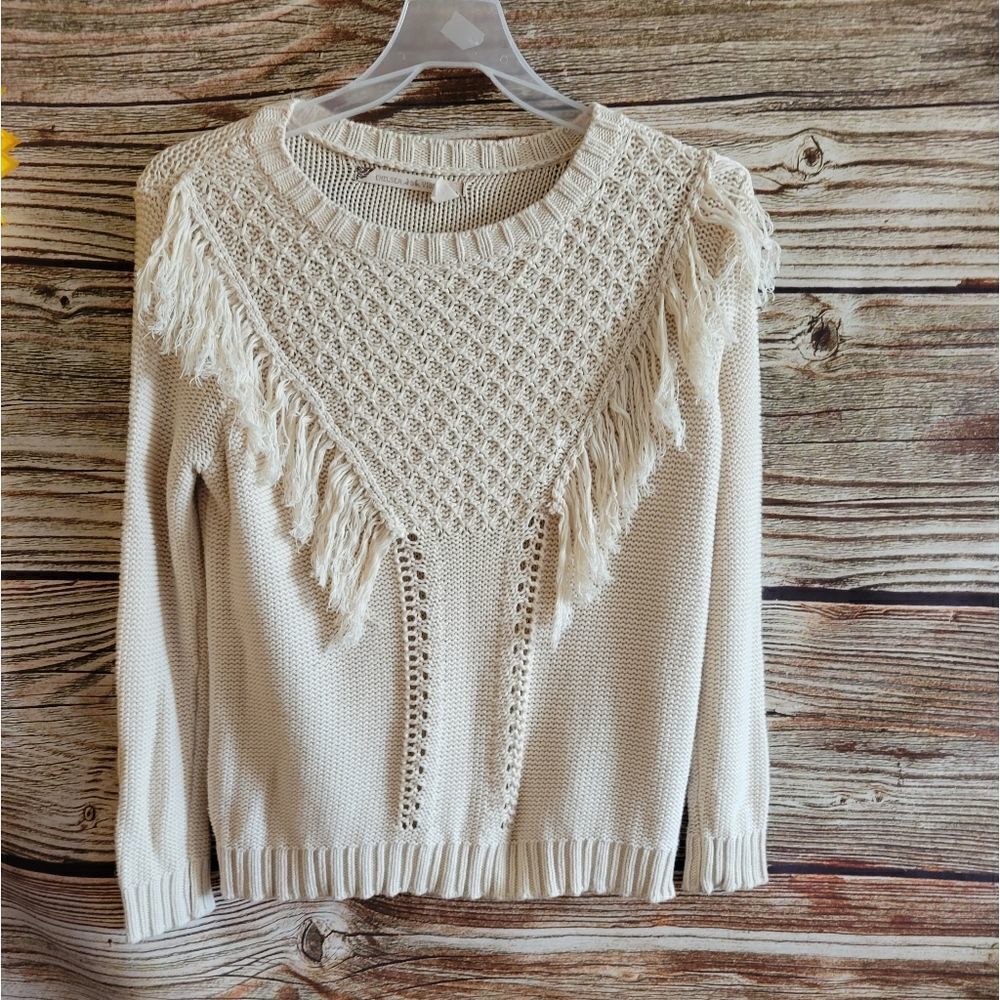 Chelsea & Violet Woman's long sleeve sweater knitted Pre-owned